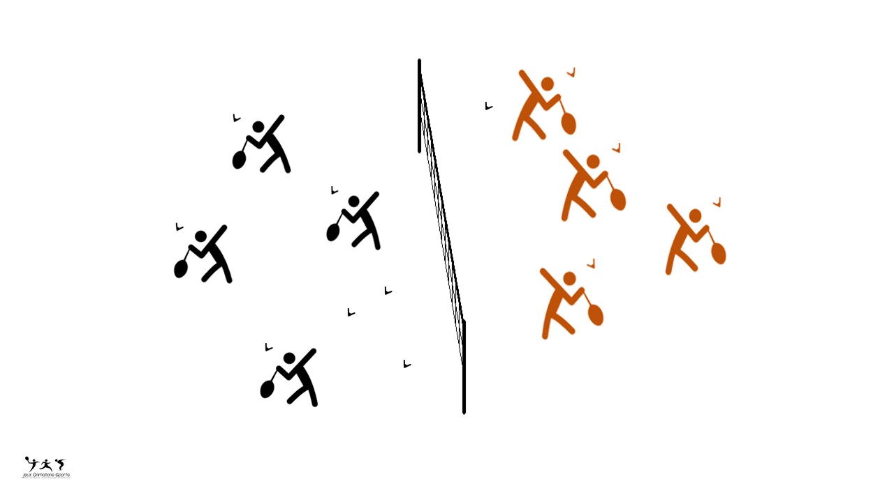 Volants brûlants - badminton