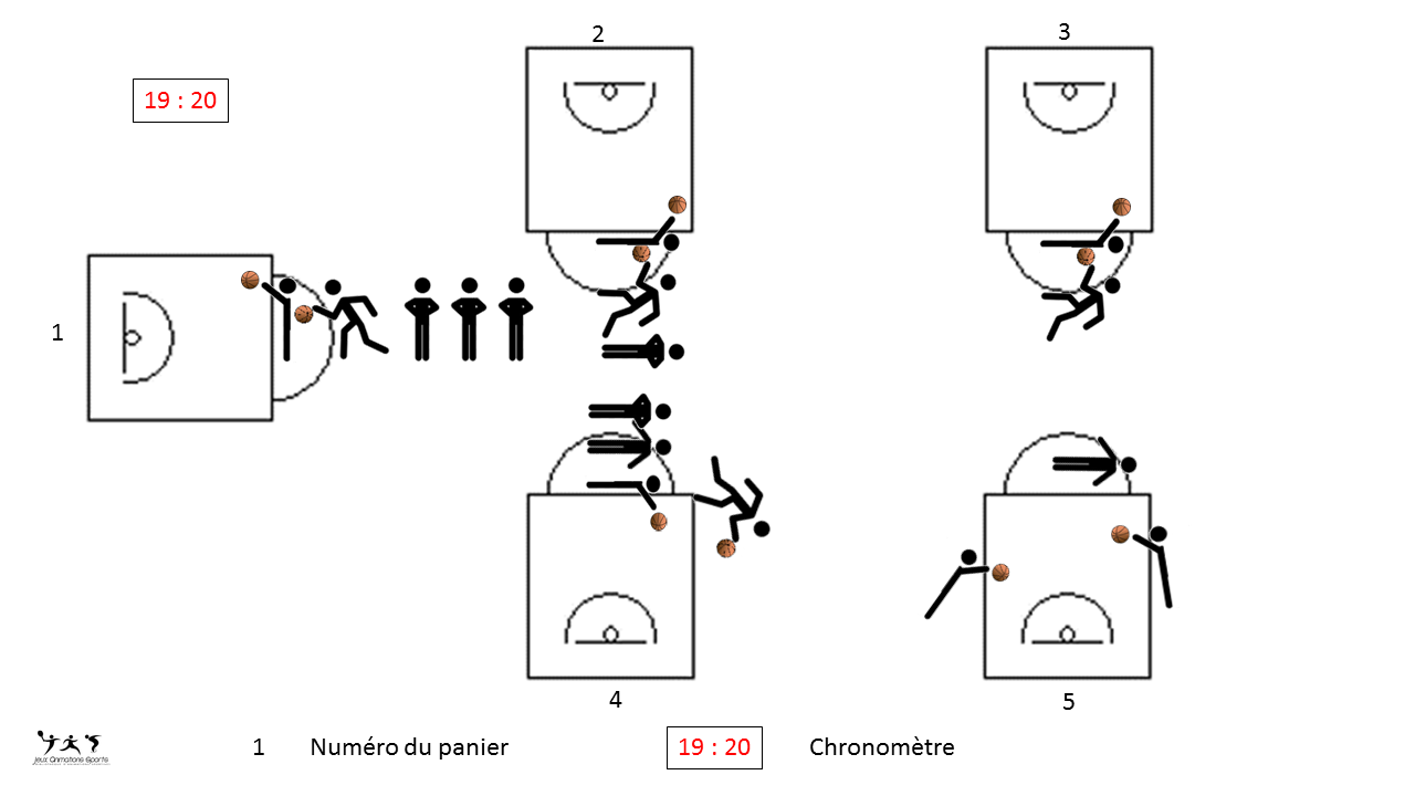 Lucky-Luke géant - Grand jeu basket