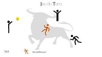 Jeu du Toro à la main, variante en 3 étapes