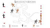 Échauffement athlétisme, exercice vitesse de réaction